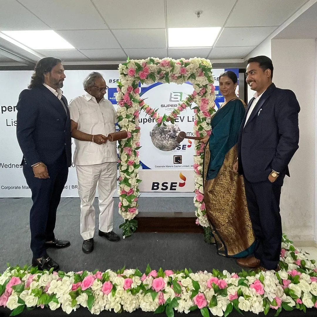 Supertech-EV-is-Now-Officially-Listed-on-BSE-SME-Exchange